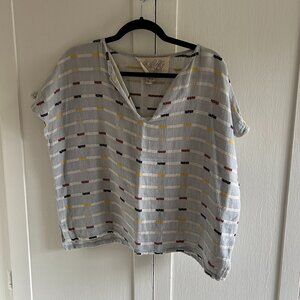 Ace & Jig Multicolor Striped Top
